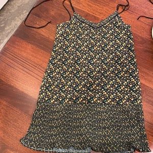 Flower mini dress mango size USA 4